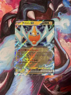 Rotom ex 029/094 Me02: Phantasmal Flames Holo RR NM Pokemon Card 2025 - Image 1