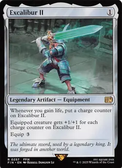 Excalibur II 257 Final Fantasy Magic the Gathering - Image 1