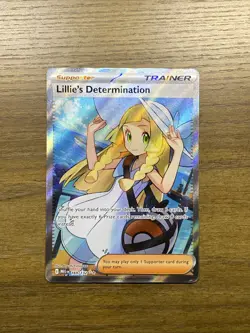 Pokemon TCG Lillie's Determination Ultra Rare Mega Evolution Card 169/132 ENG - Image 1