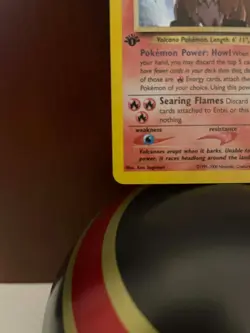 Entei 6/64 Holo Rare 1st Edition Neo Revelation Pokemon TCG - Image 4