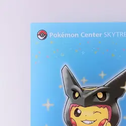 Rayquaza Poncho Pikachu Pokemon Center Skytree Town Clear Card From Japan - Image 3