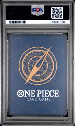 2022 ONE PIECE STARTER DECK ST01-STRAW HAT CREW SUPER PRE-RELEASE JINBE PSA 10 - Image 2