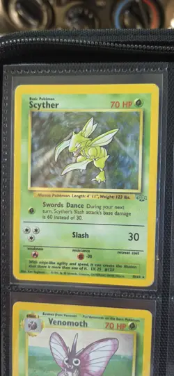 Scyther - 10/64 - Jungle Unlimited 1999 - WOTC - Holo Rare VLP-NM - Pokemon TCG - Image 1
