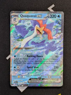 Quaquaval ex - 052/193 - Pokemon Paldea Evolved Ultra Rare Card NM - Image 1