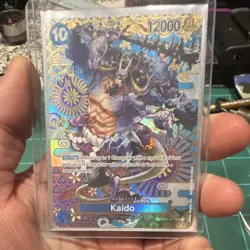 Kaido One Piece CCG Awakening of the New Era OP04-044 SP Super rare foil card - Image 1