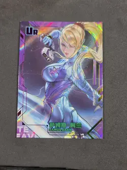 SAMUS ARAN Metroid UR Goddess Story Anime Waifu Card Girl Foil Doujin - Image 1