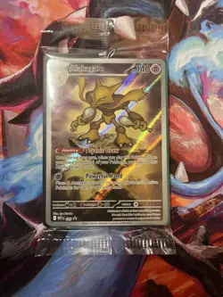 Alakazam MEP 009 Mega Evolution Black Star Promo SEALED Pokemon TCG - Image 1