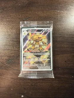 Pokemon TCG Alakazam MEP 009 Black Star Promo Sealed Mega Evolution - Image 1