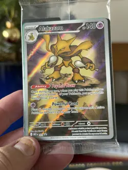 Pokemon TCG - SEALED - Alakazam Black Star Promo MEP 009 Mega Evolution - Image 1