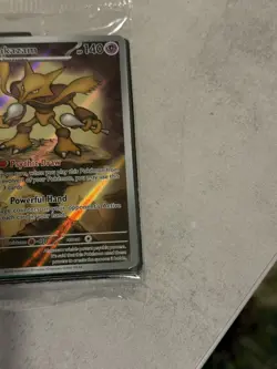 Pokemon TCG | Alakazam MEP # 009 Mega Evolution Black Star Promo **SEALED* - Image 3