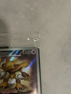 Pokemon TCG | Alakazam MEP # 009 Mega Evolution Black Star Promo **SEALED* - Image 4