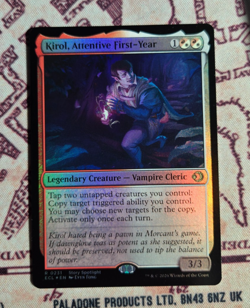 MTG Foil Kirol, Attentive First-Year Lorwyn Eclipsed Magic the Gathering NM - Image 1