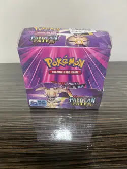 Brand New TCG Pokemon Scarlet & Violet Paldean Fates Booster Box Rare type 1 Box - Image 1