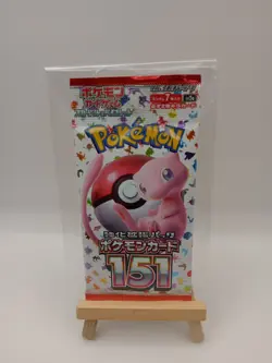 Pokemon TCG: SV2a 151 Japanese Booster Pack In Protective Sleeve More in Store - Image 1