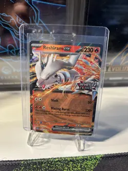 Pokemon TCG - Reshiram ex 020/086 Double Rare - White Flare Stamped Promo Stamp - Image 1