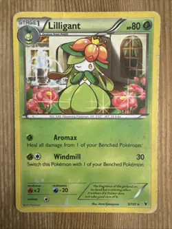 Pokemon Lilligant - 5/101 - Rare BW Noble Victories DMG - Image 1