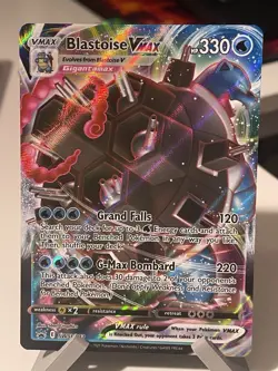 Pokemon TCG Blastoise VMAX SWSH103 Sword & Shield Black Star Promo Holo NM - Image 1