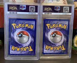 TWO! 1999 Pokemon Jungle Pikachu #60/64 1ST EDITION! PSA 5 EXCELLENT - Image 2