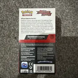 Pokemon Scarlet & Violet Destined Rivals Half Booster Box 18 Packs, Unsealed - Image 3