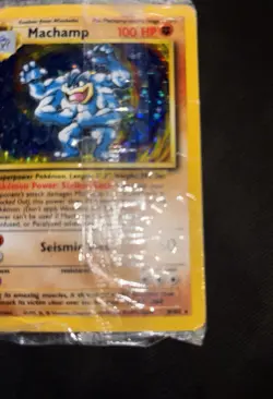 Pokemon Machamp Holo 8/102 Base Set 1st Edition - Factory Sealed Promo - Image 3