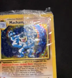Pokemon Machamp Holo 8/102 Base Set 1st Edition - Factory Sealed Promo - Image 4