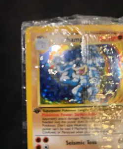 Pokemon Machamp Holo 8/102 Base Set 1st Edition - Factory Sealed Promo - Image 5