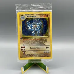 Pokemon Machamp Holo 8/102 Base Set 1st Edition - Factory Sealed Promo - Image 1