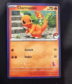 POKEMON TCG CHARMANDER (BLUE BORDER) MY FIRST BATTLE CHARMANDER PROMO - Image 1