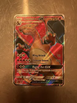 Charizard GX SM60 Sun & Moon Full Art Ultra Rare Promo Standard Size Pokemon TCG - Image 1