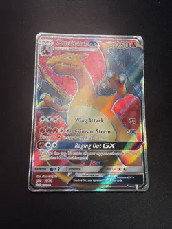 Pokemon TCG Charizard GX SM60 MP - Image 1