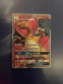 Pokemon TCG Charizard GX SM60 SM Promos Holo Card - Image 1