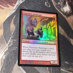 Flamekin Harbinger X1 Mtg Lorwyn Lp Foil - Image 1