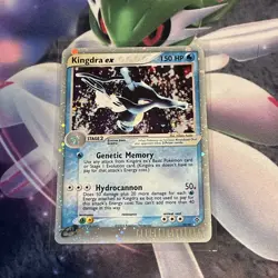 Pokemon TCG Kingdra EX 92/97 Holo Ultra Rare 2003 Dragon Vintage - NM - Image 1