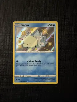 Snom Shining Fates: Shiny Vault Shiny Holo Rare SV033/SV122 Pokemon TCG NM - Image 1
