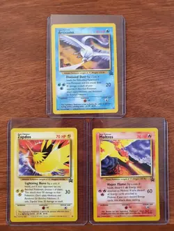 POKEMON SEALED ALL 3 Movie Promo Legendary Birds Moltres Articuno Zapdos WOTC - Image 4