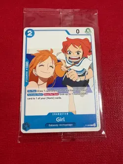 One Piece TCG Girl P-096 Promo Prerelease Op14-Eb04 SEALED English Sealed - Image 1