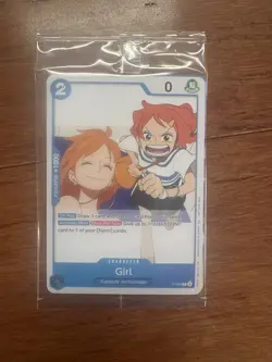 One Piece TCG Girl P-096 Promo Prerelease Op14-Eb04 SEALED English Sealed - Image 1