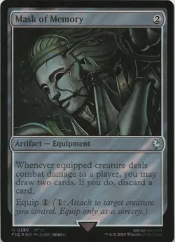 Mask of Memory (Surge Foil) - FOIL - U Commander: FINAL FANTASY 350 - MTG - Image 1