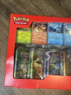 Pokemon Prismatic Evolutions 8-Pack Mini Tins (2 Pack per tin) Costco Bundle NEW - Image 3