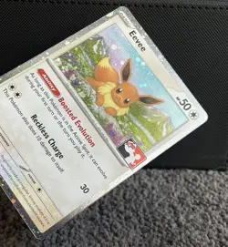Eevee 143/191 Play! Stamp Cosmos Holo Prize Pack Series 7 Pokemon TCG NM - Image 2
