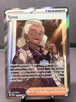 Pokemon TCG Tyme Ultra Rare Holo SV: Prismatic Evolutions 143/131 NM - Image 1