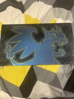Phantasmal Flames Charizard UPC Play Mat, Sleeves, Deck Box, Dice & Coin - Image 2