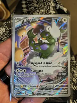 Pokemon TCG Tornadus Holo Black Star Promo #SVP210 NM SV White Flare Set - Image 1