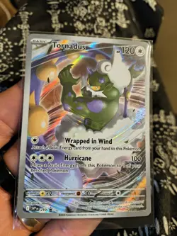 Pokemon TCG Tornadus Holo Black Star Promo #SVP210 NM SV White Flare Set - Image 2
