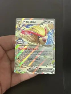 2023 Pokemon SV Obsidian Flames Pidgeot ex Great Ball League Winner #164/197 - Image 1
