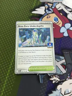 Area Zero Underdepths SCR 131/142 | Asia Exclusive Gym Promo NM | Pokemon TCG - Image 1