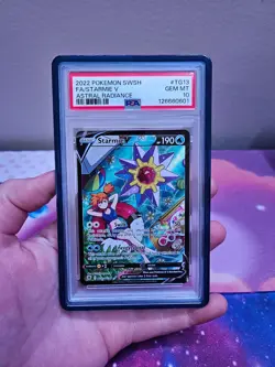 2022 Pokemon Astral Radiance Starmie V #TG13 PSA 10 with Guard - Image 1