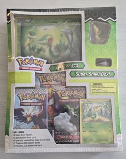 Pokemon Black & White BW Emerging Powers Sealed Super Snivy Starter Figure Box - Image 1