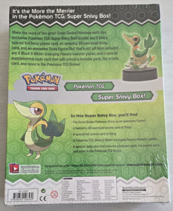 Pokemon Black & White BW Emerging Powers Sealed Super Snivy Starter Figure Box - Image 2