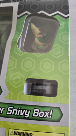 Pokemon Black & White BW Emerging Powers Sealed Super Snivy Starter Figure Box - Image 3